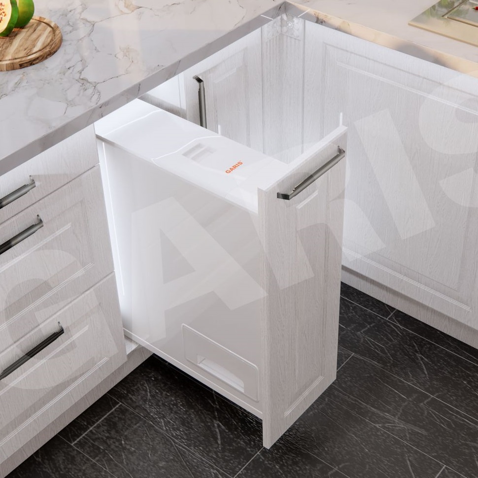 Thùng gạo âm tủ gắn cánh GARIS GRP120